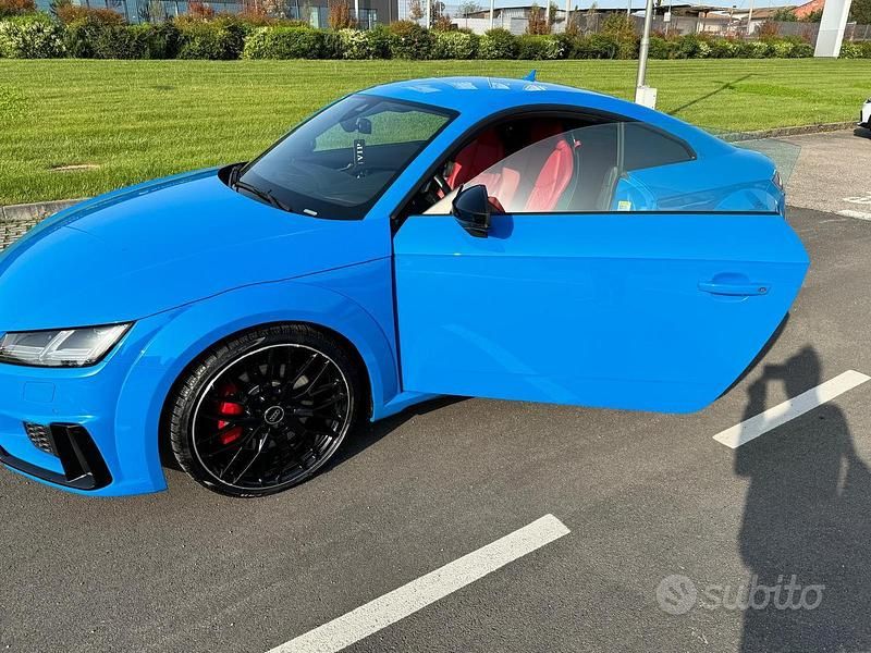 Usata Audi TTS 320 CV (235 kW) 2021 Blu/azzurro Coupé