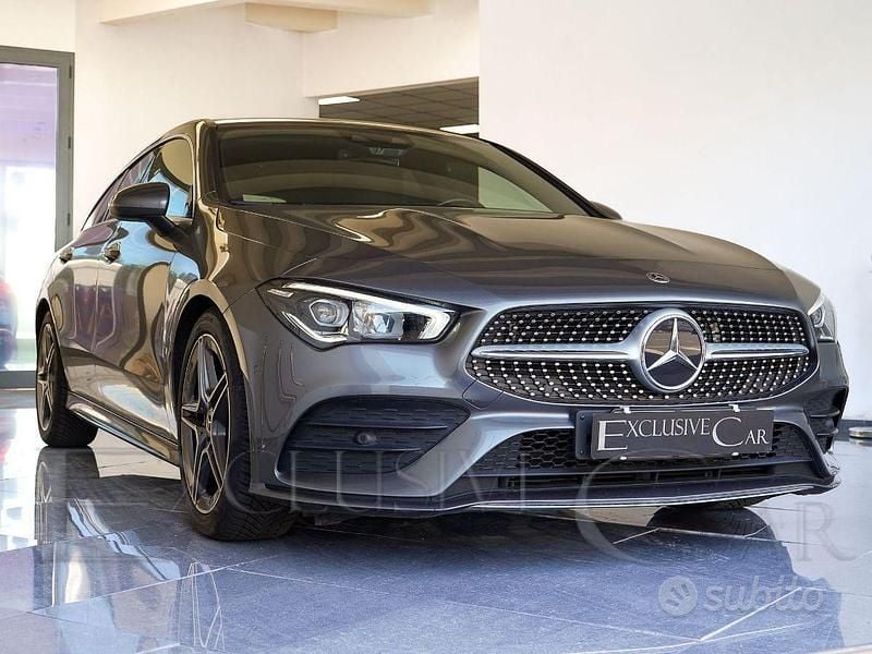 Grigio Usata 2021 Mercedes CLA200 Shooting Brake Premium Station wagon | 24.900 € (Super prezzo) - Immagine 1/4