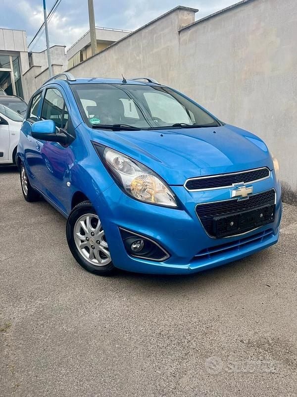 Usata Chevrolet Spark LTZ 81 CV (59 kW) 2014 Blu Utilitaria