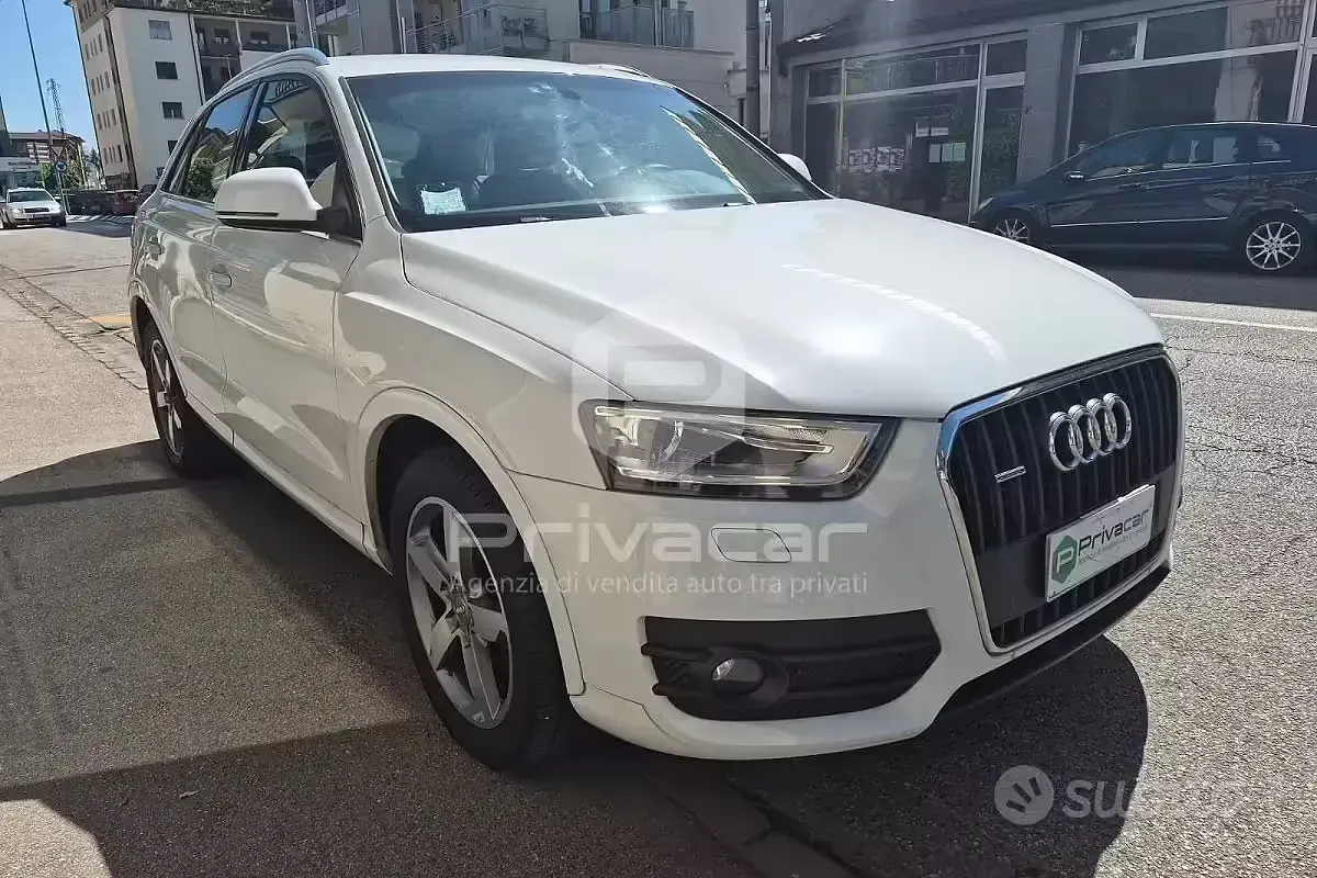 Usata Audi Q3 Advanced Plus 177 CV (130 kW) 2012 Bianco SUV