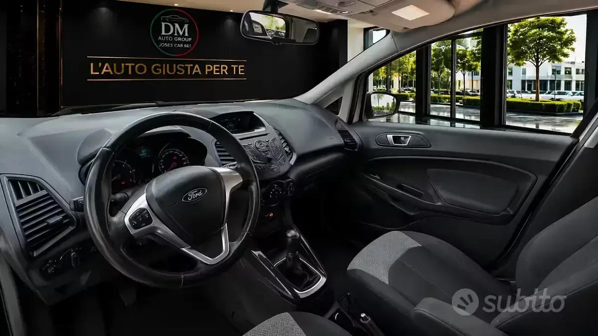 Usata Ford Ecosport Titanium 91 CV (66 kW) 2015 Bianco SUV