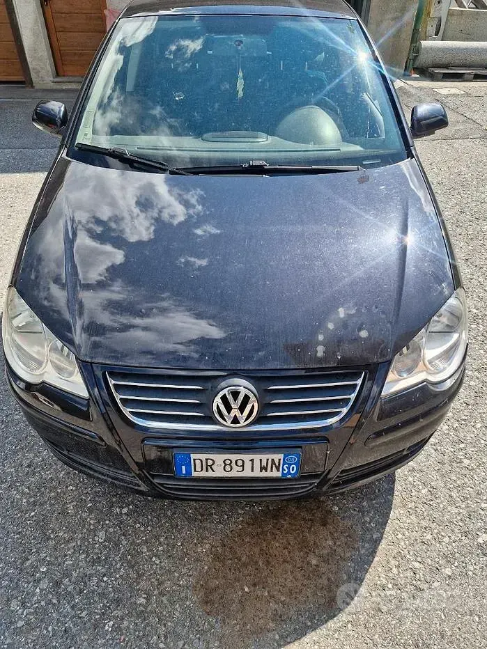 Usata VW Polo 105 CV (77 kW) 2008 Nero Utilitaria