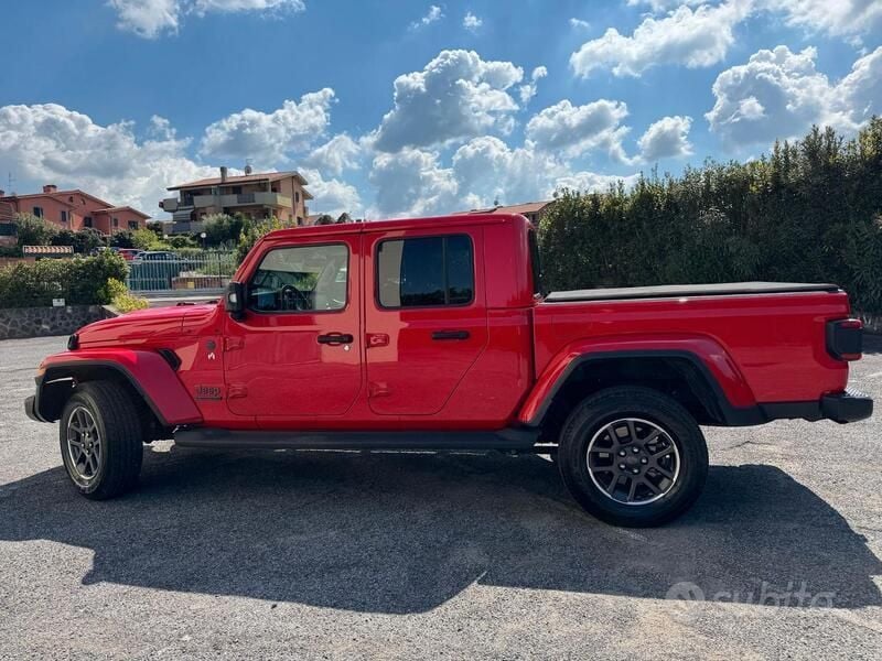 Usata Jeep Gladiator 80th Anniversary 264 CV (194 kW) 2021 Rosso Pick-up