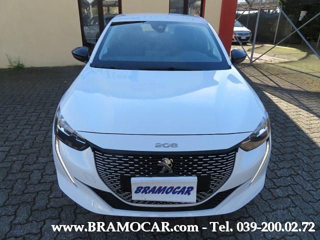 Usata Peugeot e-208 Active 100 kW (136 CV) 2022 Bianco Utilitaria
