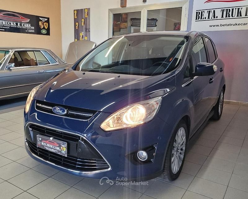 Usata Ford C-MAX Titanium 95 CV (69 kW) 2015 Blu Monovolume