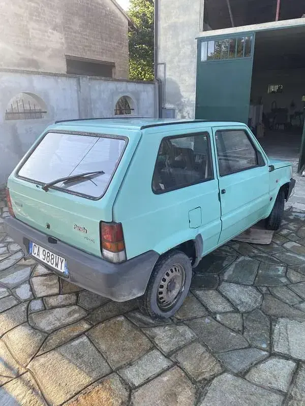 Usata Fiat Panda Young 54 CV (39 kW) 2002 Verde Berlina