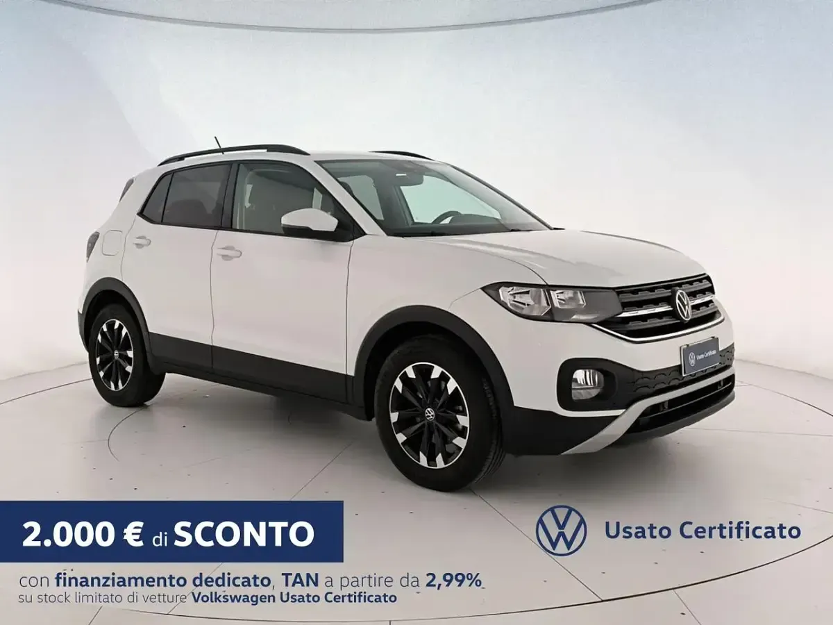 Usata VW T-Cross Style 95 CV (69 kW) 2023 Bianco SUV