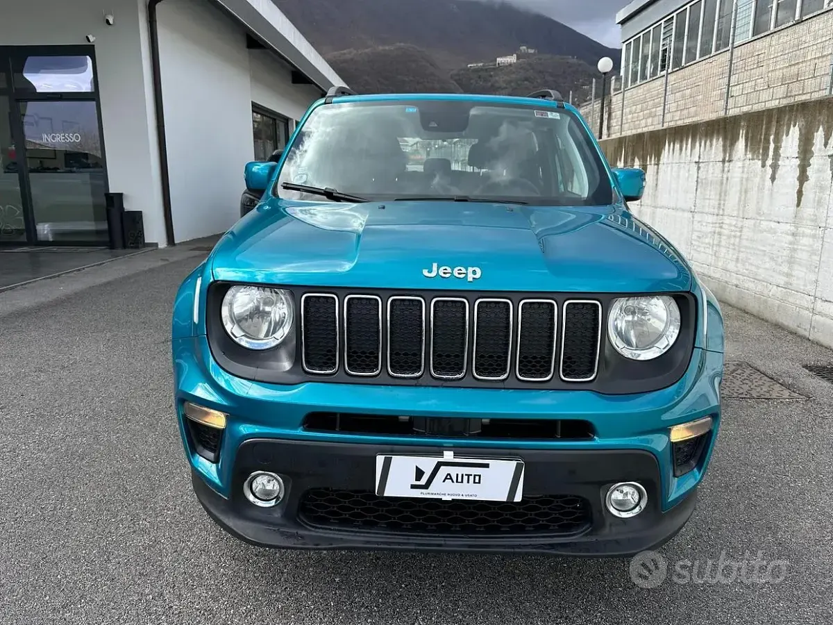 Usata Jeep Renegade Longitude 120 CV (88 kW) 2020 Blu/azzurro SUV