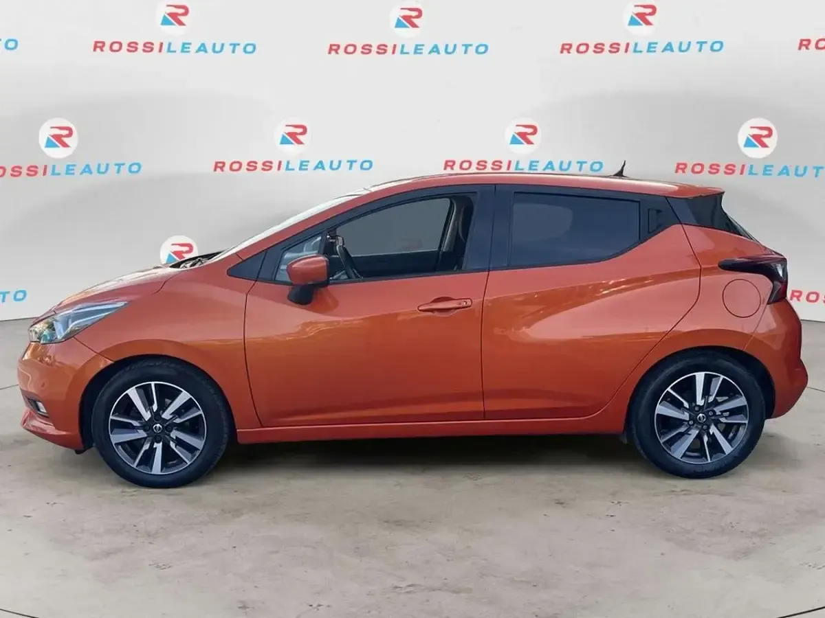Usata Nissan Micra 90 CV (66 kW) 2017 Arancione Utilitaria