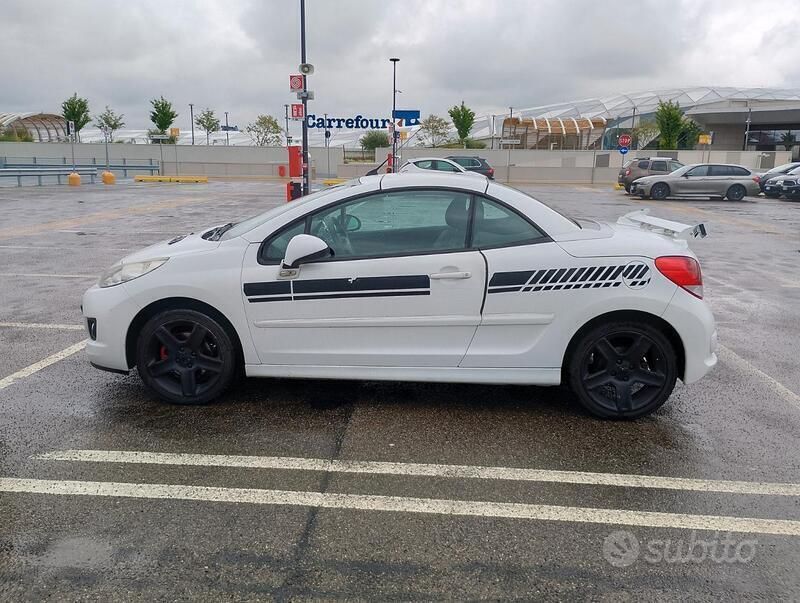 Usata Peugeot 207 CC 120 CV (88 kW) 2011 Bianco Cabrio