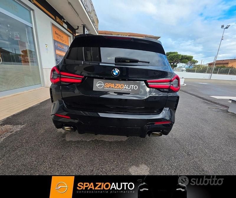 Usata BMW X3 M Sport 190 CV (139 kW) 2022 Nero SUV
