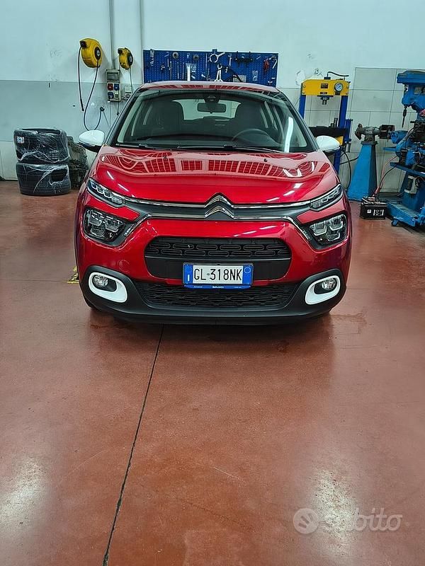Usata Citroën C3 101 CV (74 kW) 2023 Rosso Utilitaria