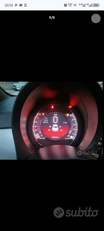 Usata Fiat 500 95 CV (69 kW) 2015 Bianco Berlina