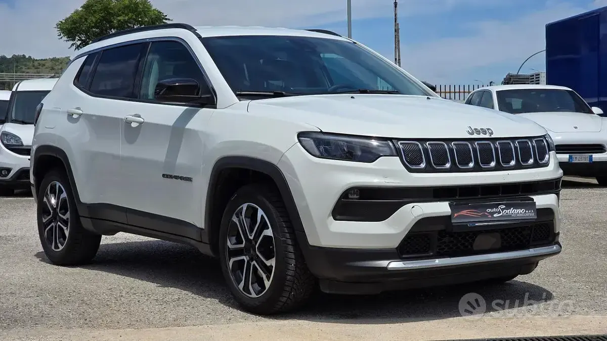 Usata Jeep Compass Limited 131 CV (96 kW) 2021 Bianco SUV