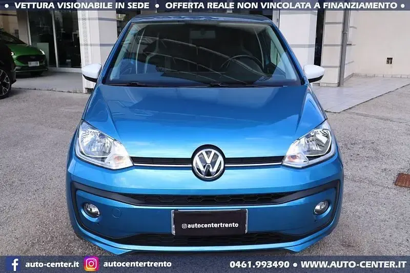Usata VW up! high up! 60 CV (44 kW) 2018 Azzurro Utilitaria