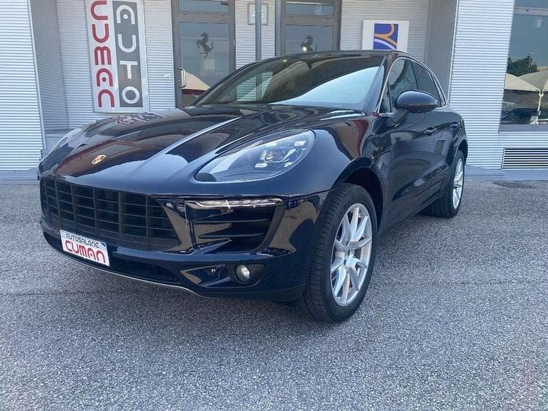 Usata Porsche Macan 250 CV (183 kW) 2017 Blu SUV