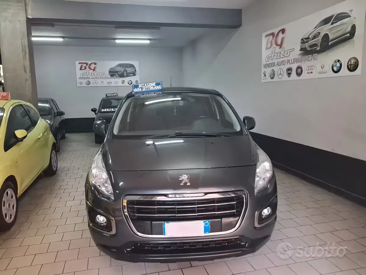 Usata Peugeot 3008 115 CV (84 kW) 2015 Grigio Station wagon