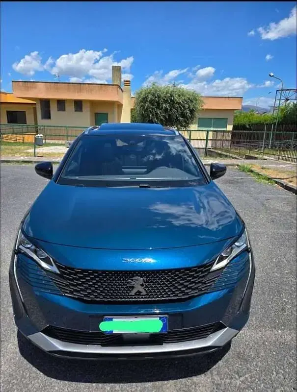 Usata Peugeot 3008 GT 131 CV (96 kW) 2021 Blu/azzurro SUV