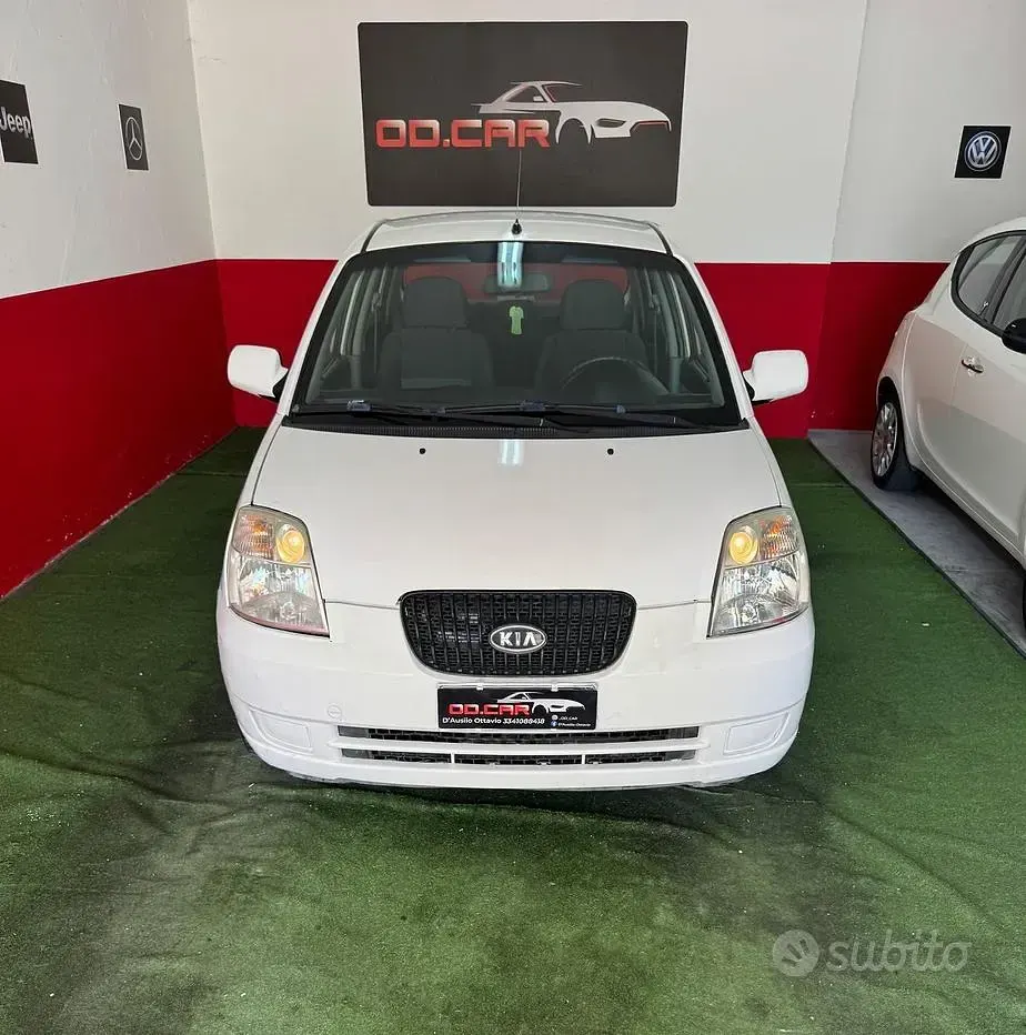 Usata Kia Picanto 61 CV (44 kW) 2007 Bianco Utilitaria