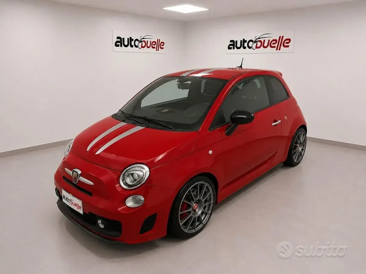 Usata Abarth 500 Esseesse 135 CV (99 kW) 2009 Rosso Utilitaria