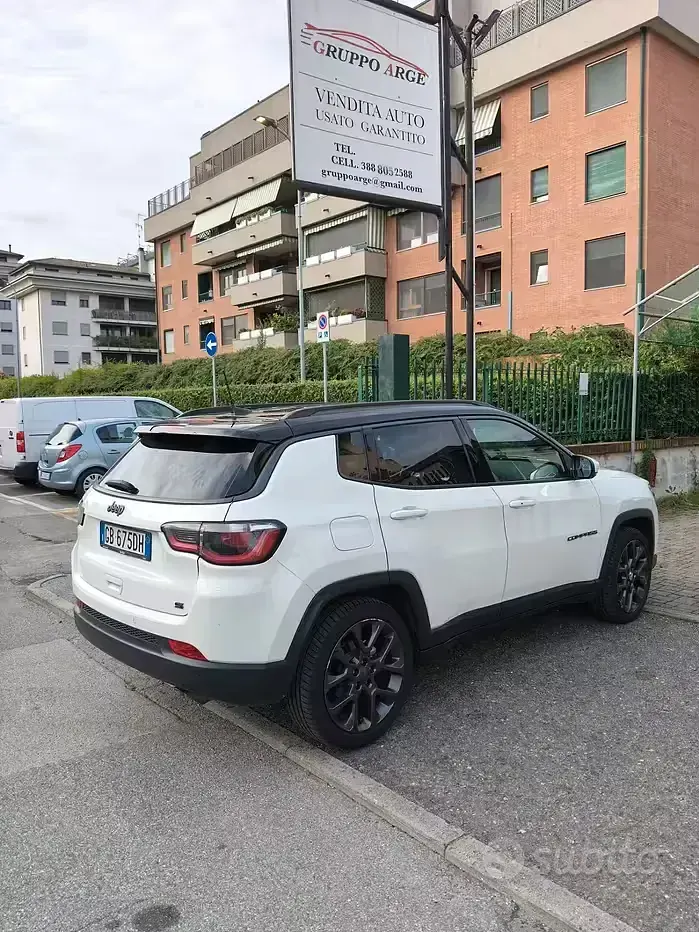 Usata Jeep Compass 140 CV (102 kW) 2020 Bianco SUV