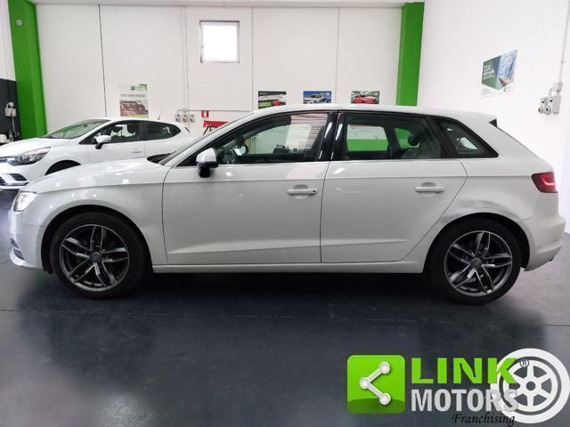 Usata Audi A3 Attraction 150 CV (110 kW) 2016 Bianco Berlina