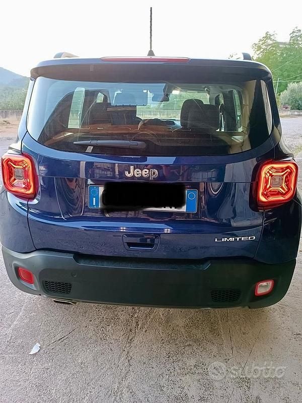 Usata Jeep Renegade Limited 120 CV (88 kW) 2020 Blu SUV