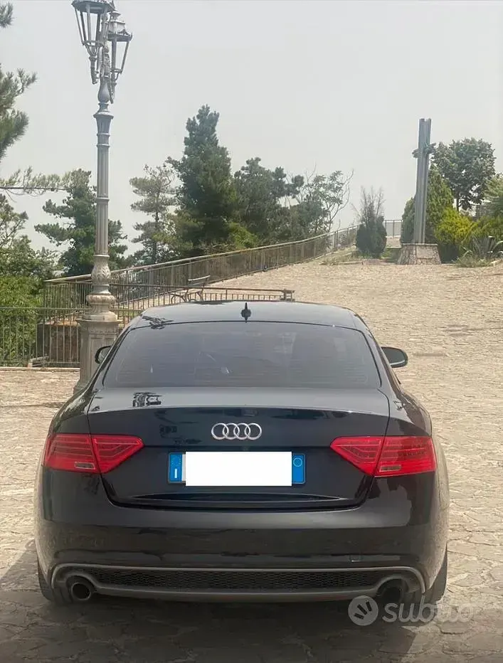 Usata Audi A5 Comfort 177 CV (130 kW) 2013 Nero Coupé