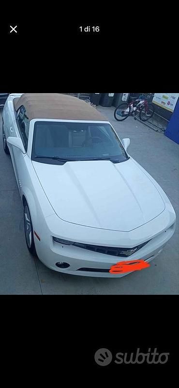 Usata Chevrolet Camaro 2012 Bianco Cabrio