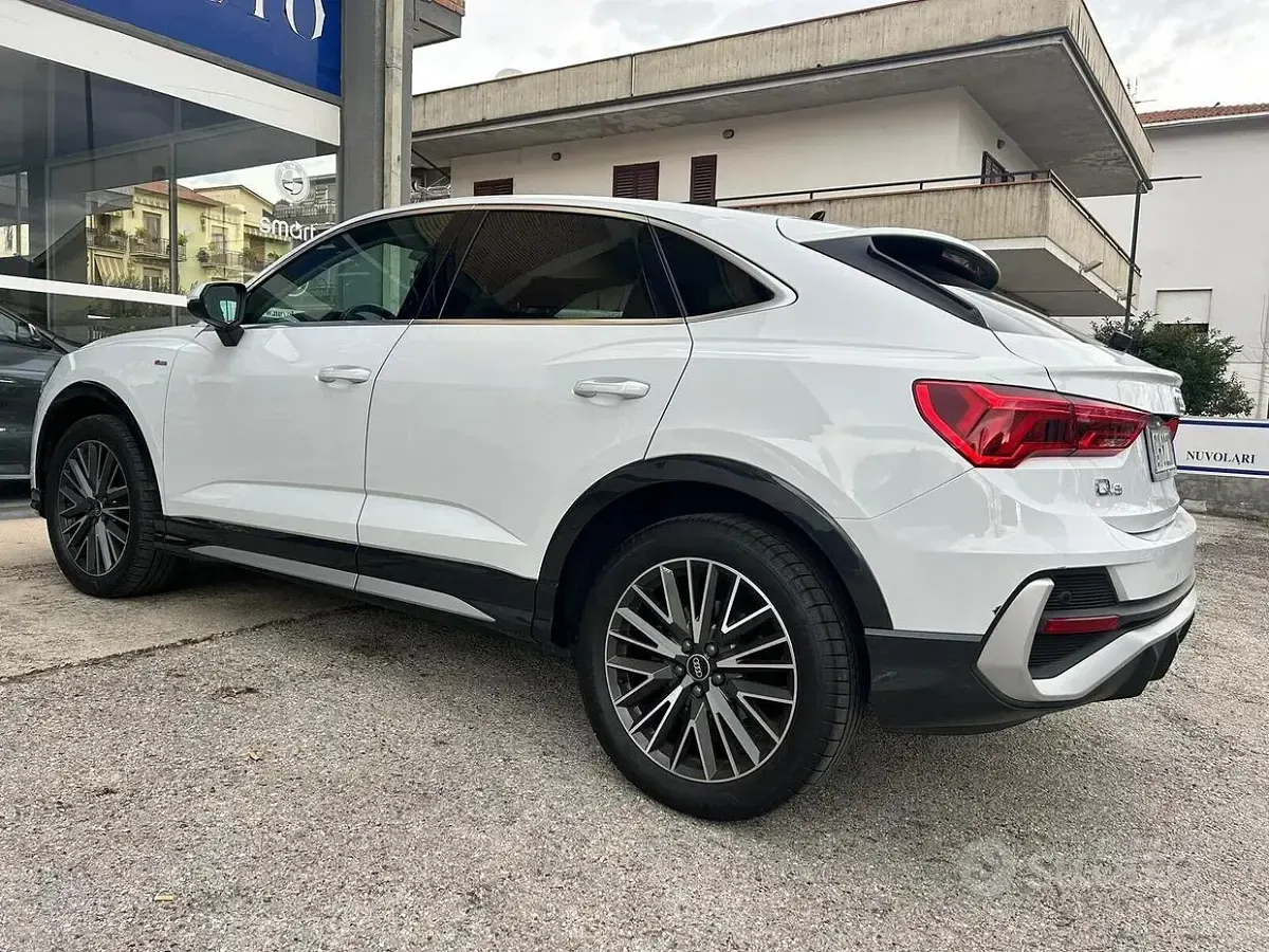 Usata Audi Q3 Sportback S-Line 150 CV (110 kW) 2022 Bianco SUV