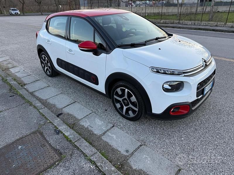 Usata Citroën C3 PureTech 82 CV (60 kW) 2017 Bianco Utilitaria
