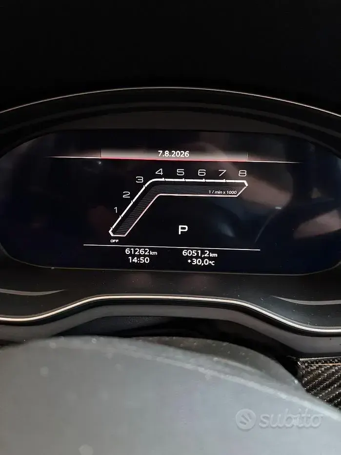 Usata Audi RS4 450 CV (330 kW) 2021 Nero Station wagon