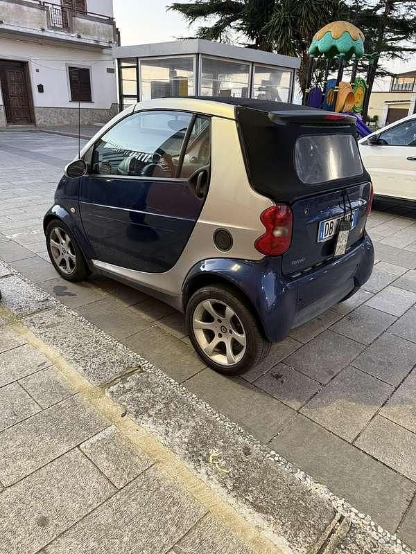 Usata Smart ForTwo Cabrio 61 CV (44 kW) 2005 Blu Cabrio