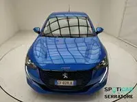 Usata Peugeot e-208 Allure 100 kW (136 CV) 2021 Blu/azzurro Utilitaria