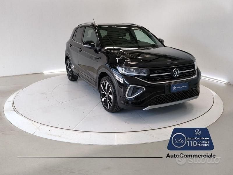 Nero Nuova 2024 VW T-Cross R-line Plus SUV | 25.800 € (Cara) - Immagine 1/4