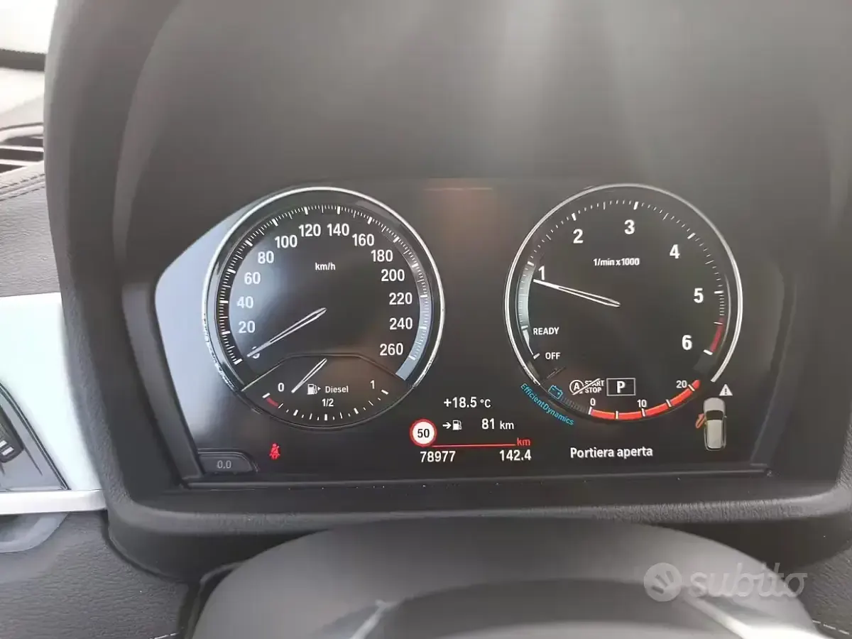 Usata BMW X1 150 CV (110 kW) 2021 Grigio SUV