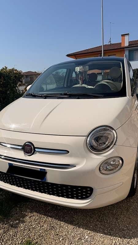 Usata Fiat 500 Lounge 69 CV (50 kW) 2018 Bianco Utilitaria