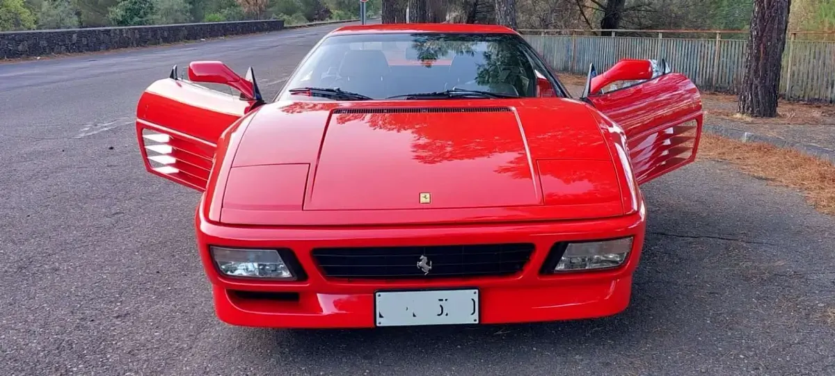 Usata Ferrari 348 300 CV (220 kW) 1990 Rosso Coupé