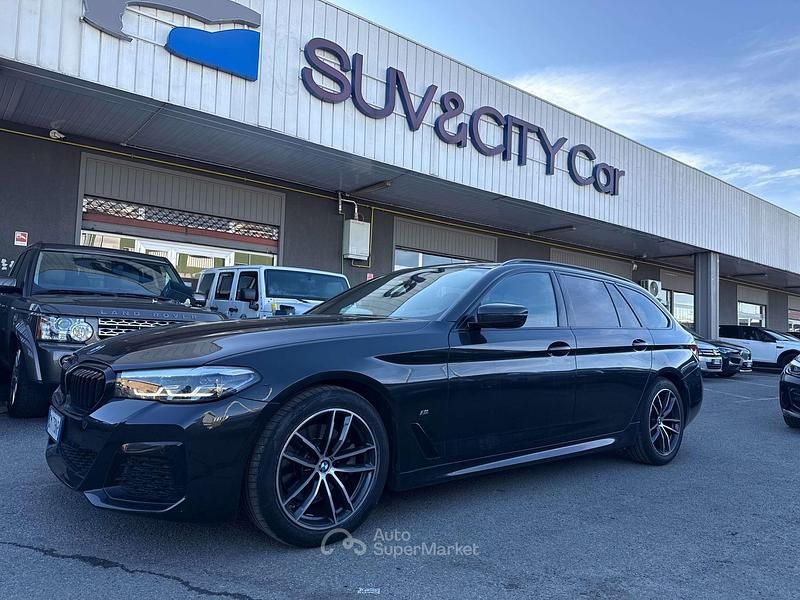 Usata BMW 520 M Sport 190 CV (139 kW) 2022 Nero Station wagon
