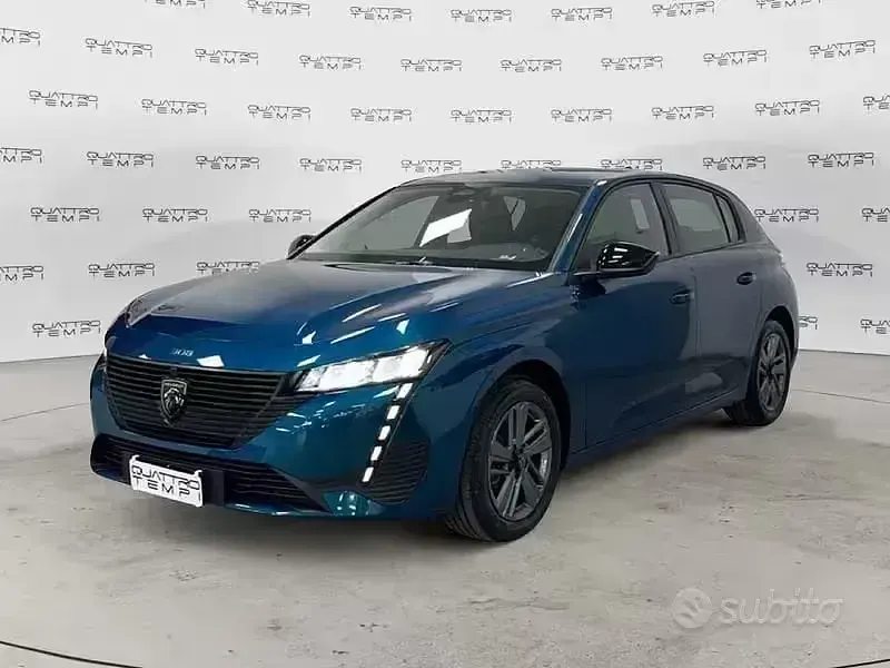 Usata Peugeot 308 Active 131 CV (96 kW) 2024 Blu/azzurro Berlina