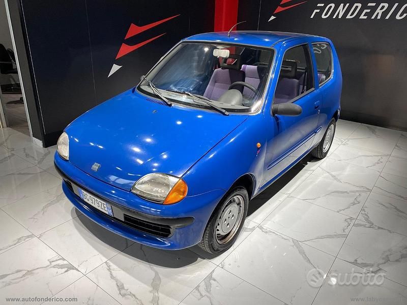 Usata Fiat Seicento 2000 Blu Utilitaria
