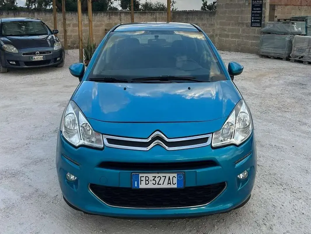 Usata Citroën C3 Exclusive 82 CV (60 kW) 2015 Blu/azzurro Berlina