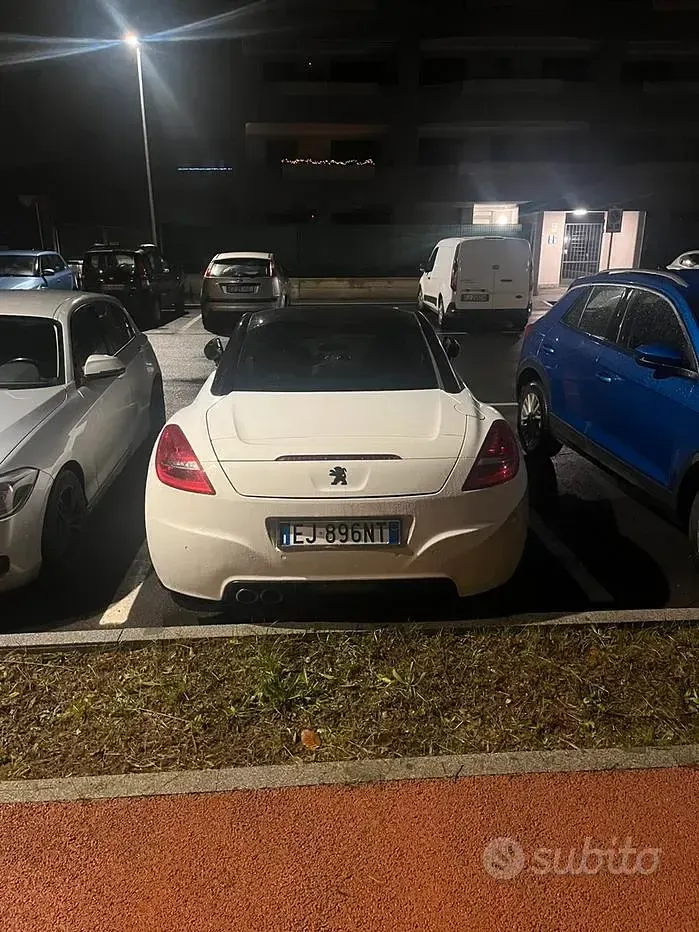 Usata Peugeot RCZ 160 CV (117 kW) 2012 Bianco Coupé