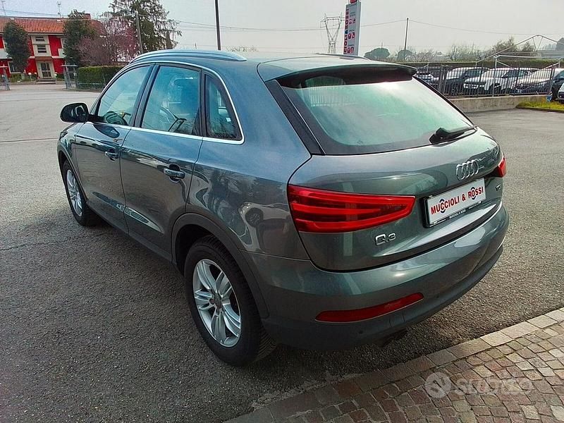 Usata Audi Q3 Advanced 140 CV (102 kW) 2012 Grigio SUV