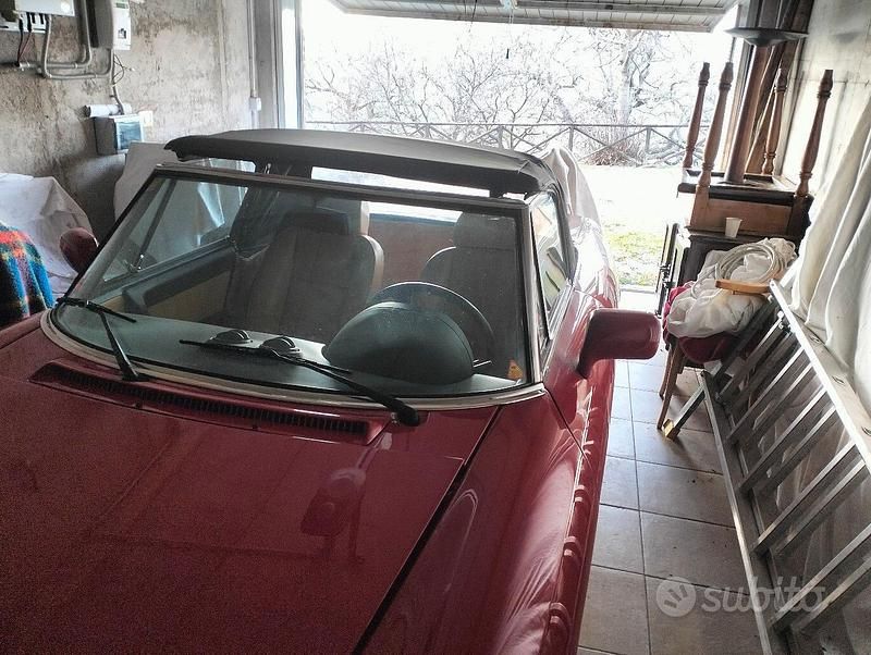 Usata Alfa Romeo Spider 1991 Rosso Cabrio