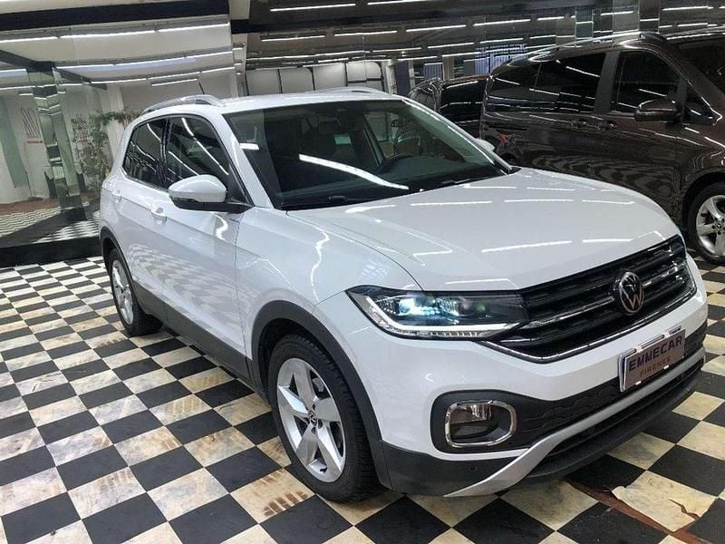 Usata VW T-Cross Advance 95 CV (69 kW) 2021 Bianco SUV