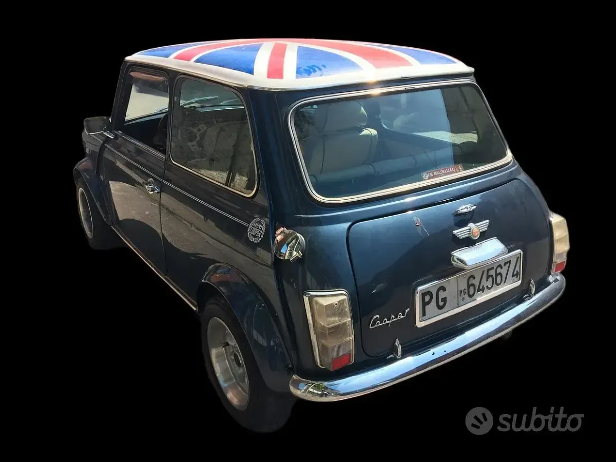 Usata Mini Cooper 125 CV (91 kW) 1990 Blu Utilitaria