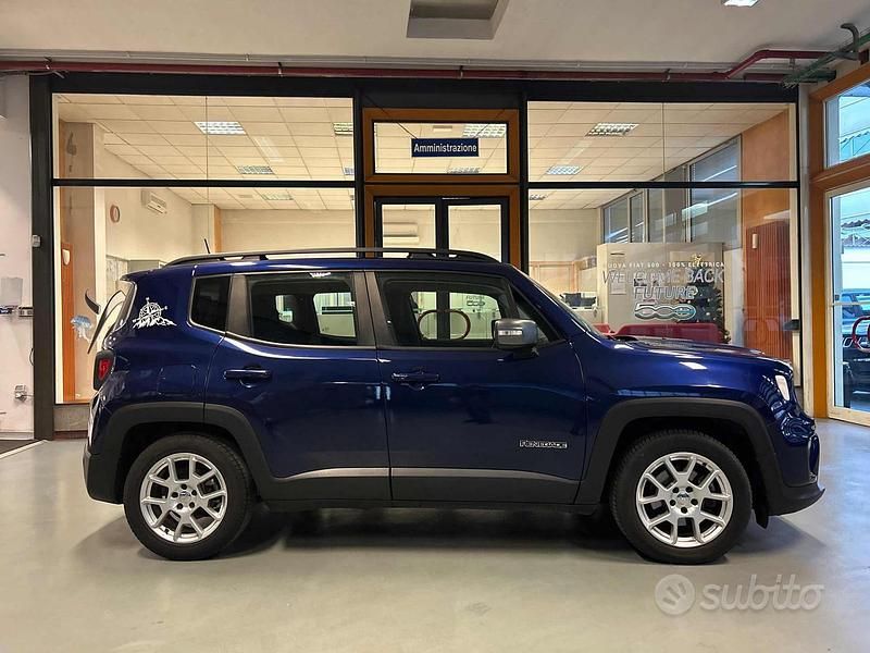 Usata Jeep Renegade Limited 150 CV (110 kW) 2019 Blu SUV