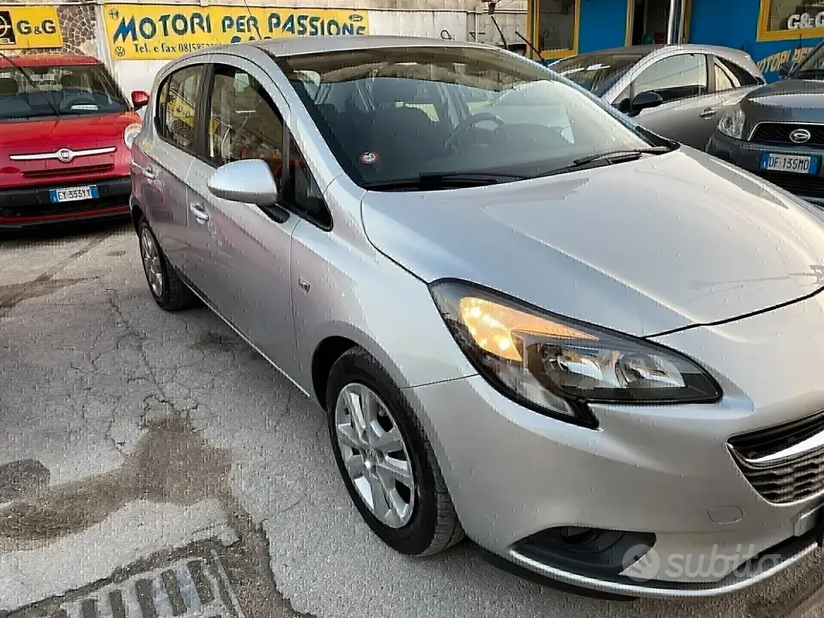 Usata Opel Corsa Edition 75 CV (55 kW) 2015 Grigio Utilitaria