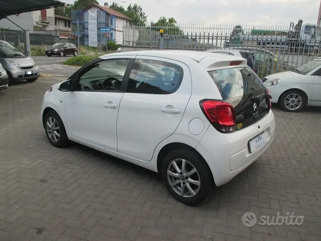 Usata Citroën C1 69 CV (50 kW) 2015 Bianco Utilitaria
